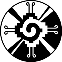 Symbol Hunab-Ku. Auswählen um einzutreten.